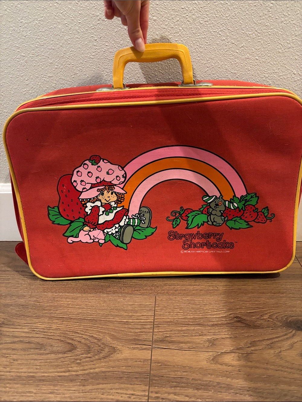 Vintage Strawberry Shortcake Suitcase